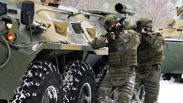 Военнослужащие штурмового батальона инженерных войск РФ - اسپوتنیک افغانستان  