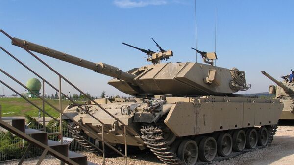 Израильский основной боевой танк «Магах-7», модификация американского танка М60, состоявший на вооружении армии Израиля - اسپوتنیک افغانستان  