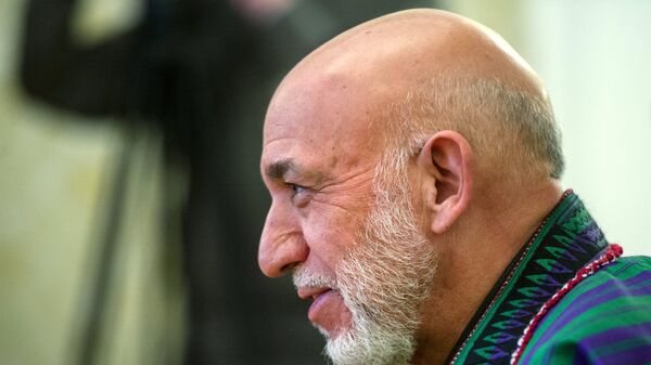 حامد کرزی دوباره شوقشیر شدن را کرده - اسپوتنیک افغانستان  