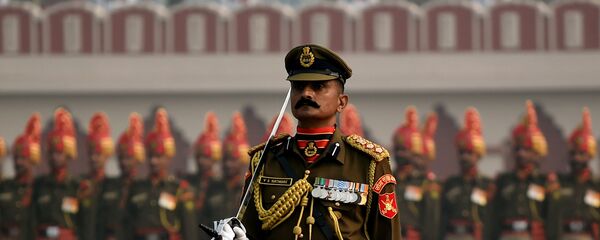 Участники военного парада в Нью-Дели - اسپوتنیک افغانستان  