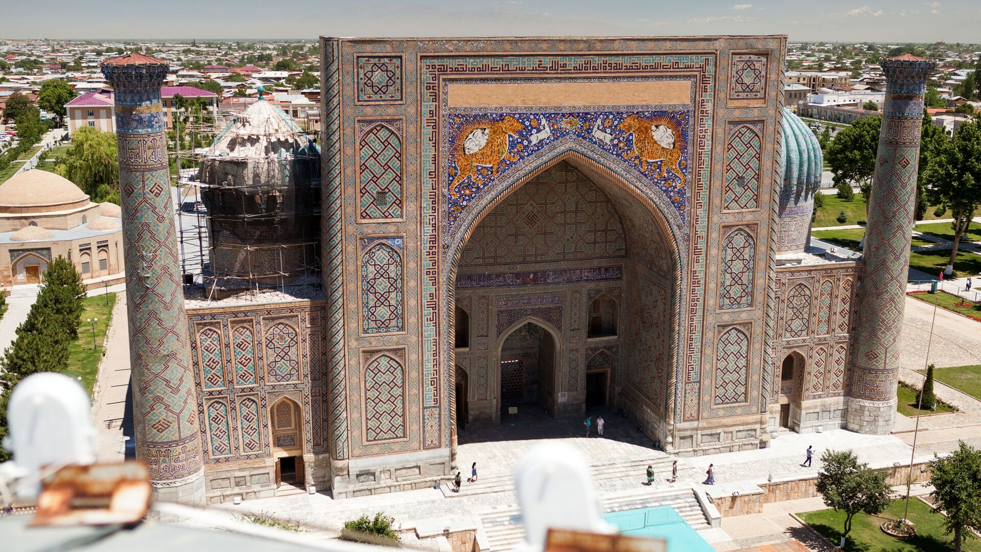 Вид на Медресе Шер-Дор в Самарканде, Узбекистан - اسپوتنیک افغانستان  , 1920, 15.09.2022
