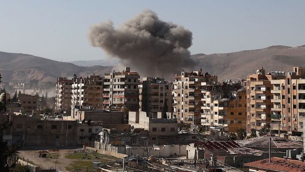 در شهر دمشق سوریه طی دو انفجار 59 نفر کشته شدند - اسپوتنیک افغانستان  