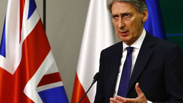 Britain's Foreign Secretary Philip Hammond - اسپوتنیک افغانستان  