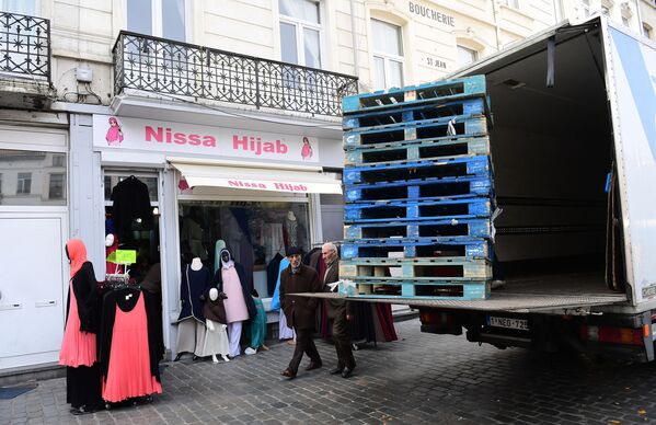 مغازه حجاب در بروکسل - اسپوتنیک افغانستان  