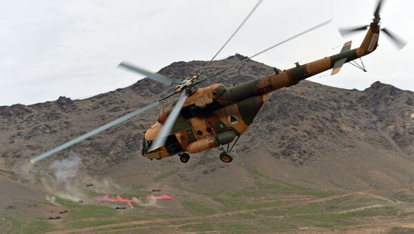 در حمله هلیکوپترهای نیروهای افغانستان در فراه 25 تن زخمی شدند - اسپوتنیک افغانستان  