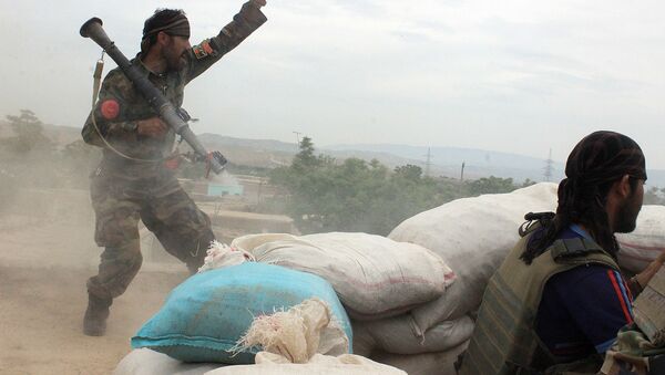 بازپس‌گیری بندر آی‌خانم توسط نیروهای اردوی ملی افغانستان - اسپوتنیک افغانستان  
