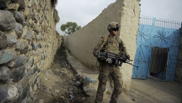 Американский военнослужащий в Афганистане - اسپوتنیک افغانستان  