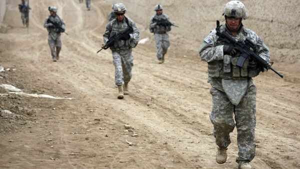 سربازان امریکایی انتقام حمله طالبان را از کودکان گرفتند - اسپوتنیک افغانستان  