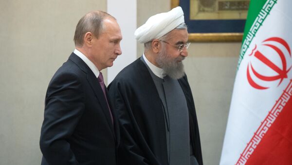 پوتین و روحانی رابطه تجاری-اقتصادی دو کشور را بررسی می کنند - اسپوتنیک افغانستان  