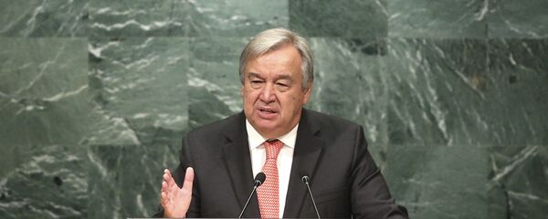 آنتونیو گوترش، سر منشی سازمان ملل متحد  - اسپوتنیک افغانستان  