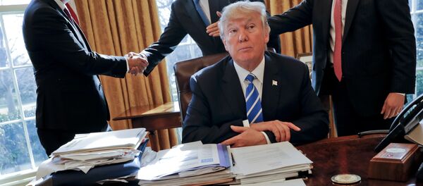 ترامپ: من فکر می کردم کار رئیس جمهوری آسان است ترامپ: من فکر می کردم کار رئیس جمهوری آسان است - اسپوتنیک افغانستان