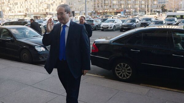Заместитель главы МИД Сирии Фейсал Микдад в Москве - اسپوتنیک افغانستان  
