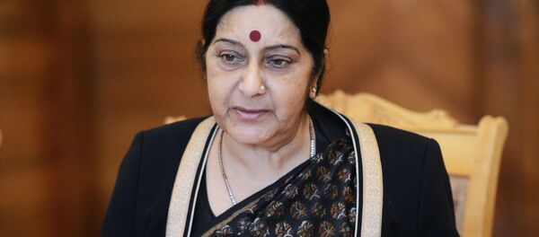 Министр иностранных дел Индии Сушма Сварадж Министр иностранных дел Индии Сушма Сварадж - اسپوتنیک افغانستان