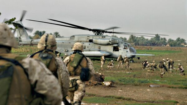 اعزام  300 نفر از تفنگداران دریایی امریکا به هلمند - اسپوتنیک افغانستان  
