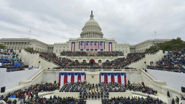 Вид на Капитолий США в Вашингтоне - اسپوتنیک افغانستان  