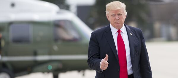 Президент США Дональд Трамп - اسپوتنیک افغانستان  