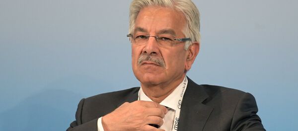 Pakistani Minister of Defense Khawaja Muhammad Asif Pakistani Minister of Defense Khawaja Muhammad Asif - اسپوتنیک افغانستان