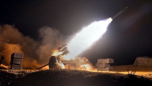 Запуск баллистической ракеты в Северной Корее - اسپوتنیک افغانستان  