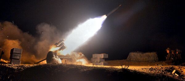 Запуск баллистической ракеты в Северной Корее - اسپوتنیک افغانستان  