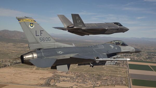 F-16 and F-35 - اسپوتنیک افغانستان  