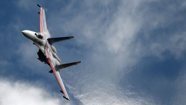 جنگنده روسی سوخو Su-27 به طور خطرناکی به هواپیمای امریکایی نزدیک شد - اسپوتنیک افغانستان  
