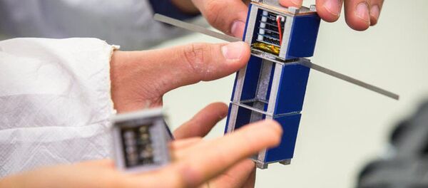 SunCube miniature satellite SunCube miniature satellite - اسپوتنیک افغانستان