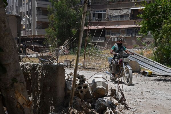 زندگی بعد از ازادی شهر قابون دمشق از چنگ تروریستان - اسپوتنیک افغانستان  