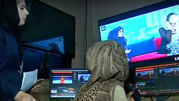 آغازفعالیت شبکه تلویزیونی اختصاصی زنان در افغانستان - اسپوتنیک افغانستان  