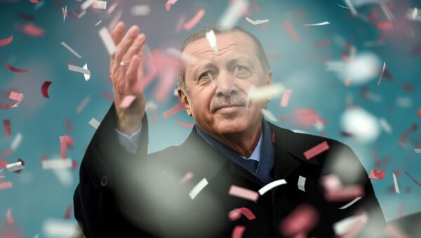 اردوغان به صفت رییس حزب حاکم ترکیه انتخاب شد - اسپوتنیک افغانستان  