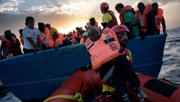 غرق شدن 31 پناهجو در دریای مدیترانه - اسپوتنیک افغانستان  