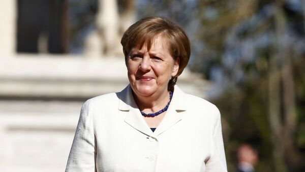 Канцлер Германии Ангела Меркель в Риме - اسپوتنیک افغانستان  