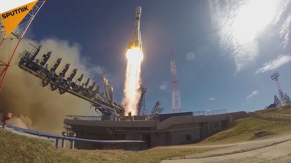 Soyuz-2.1b Rocket Launched From Russian Plesetsk Cosmodrome - اسپوتنیک افغانستان  