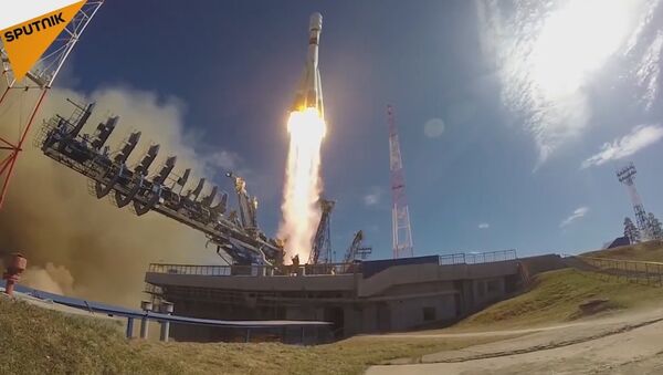 Soyuz-2.1b Rocket Launched From Russian Plesetsk Cosmodrome - اسپوتنیک افغانستان  