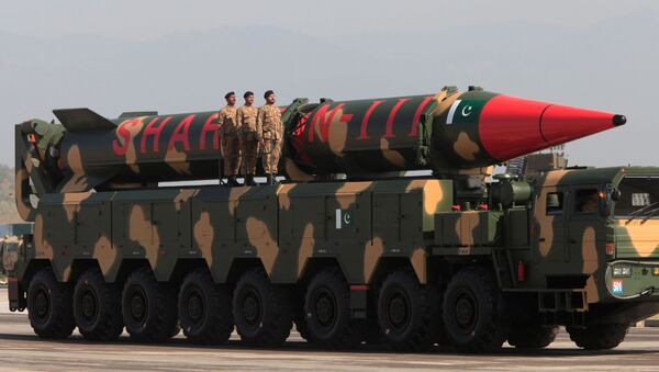 Баллистическая ракета Shaheen III на военном параде в Исламабаде, Пакистан - اسپوتنیک افغانستان  