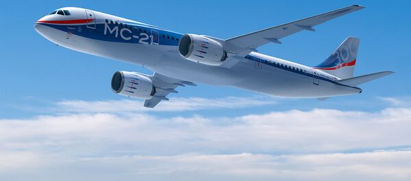 Новый пассажирский самолет МС-21 корпорации Иркут - اسپوتنیک افغانستان  