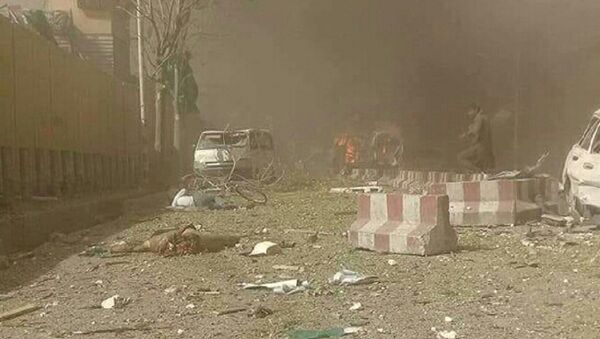 وقوع حمله انتحاری نیرومند در نزدیکی وزارت امور خارجه افغانستان - اسپوتنیک افغانستان  