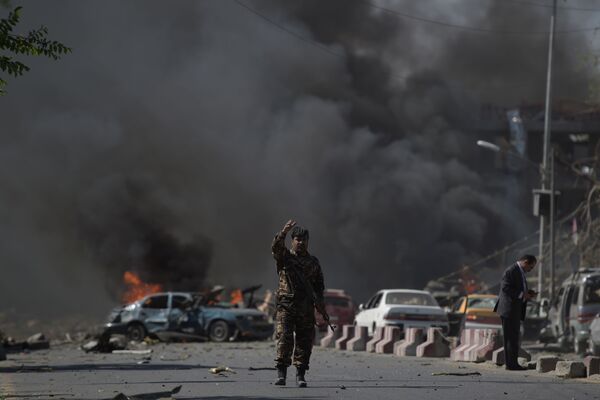 گزارش تصویری از انفجار امروز در کابل - اسپوتنیک افغانستان  