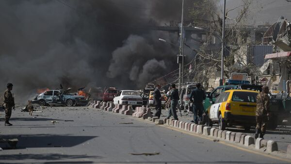 Место взрыва в Кабуле - اسپوتنیک افغانستان  