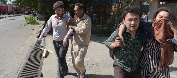 Пострадавшие в результате взрыва в Кабуле Пострадавшие в результате взрыва в Кабуле - اسپوتنیک افغانستان