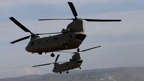 نشست هلیکوپترهای ناشناس در هماهنگی با امریکا صورت می‌گیرد - اسپوتنیک افغانستان  