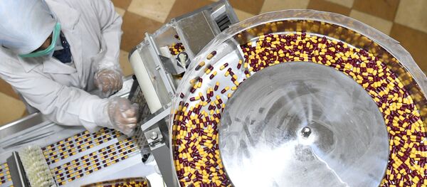 Фармацевтическая фабрика на востоке Дамаска в районе Баб аль Шарки Фармацевтическая фабрика на востоке Дамаска в районе Баб аль Шарки - اسپوتنیک افغانستان