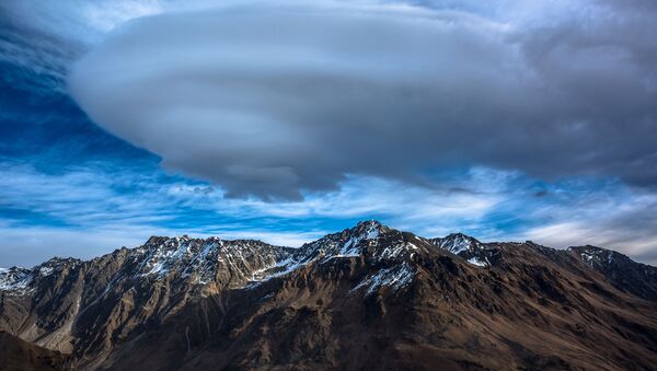 Фотография UFO over the Caucasus российского фотографа Дмитрия Демина - اسپوتنیک افغانستان  