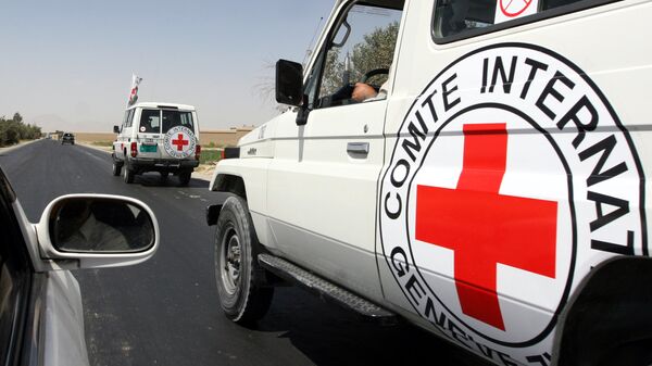 کمک روسیه در چوکات صلیب سرخ به افغانستان - اسپوتنیک افغانستان  
