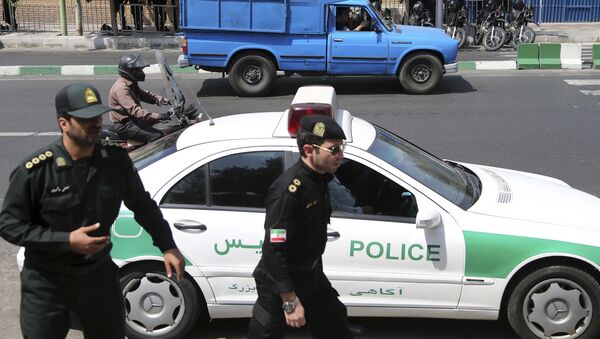 Полиция в Тегеране - اسپوتنیک افغانستان  