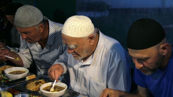 در مسکو خیمه رمضان نصب و افتتاح شد - اسپوتنیک افغانستان  