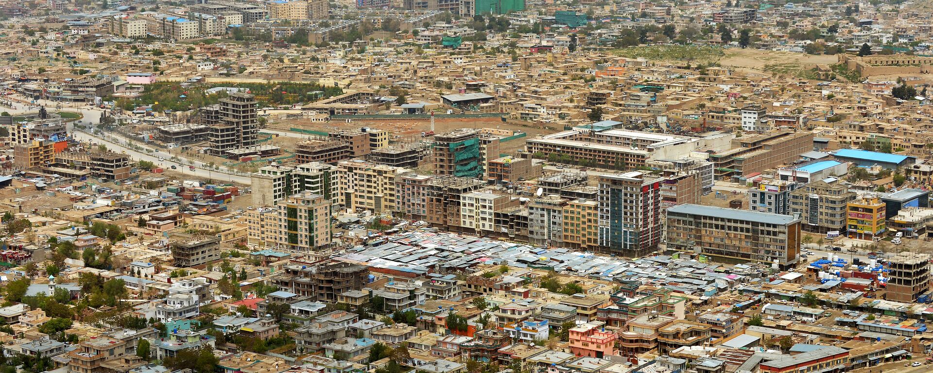 A general view of Kabul city beneath Koh-e Asmai, popularly called the TV Mountain - اسپوتنیک افغانستان  , 1920, 21.06.2022