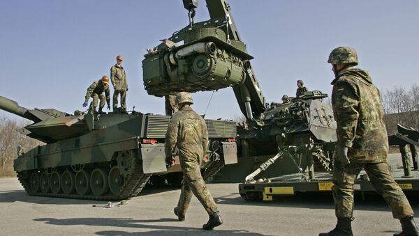 تانک‌های ناتو به پایتخت لتوانیا رسیدند - اسپوتنیک افغانستان  