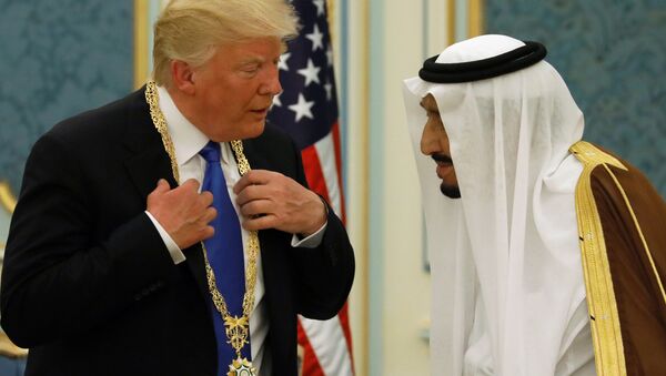 ترامپ: سعودی «متحد بزرگ» ما در برابر ایران است - اسپوتنیک افغانستان  