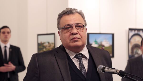 در ترکیه برگزار کننده نمایشگاه که در آن سفیر روسیه کارلوف کشته شده بود، دستگیر شد - اسپوتنیک افغانستان  