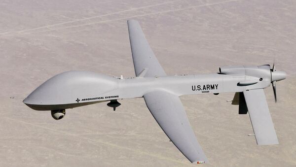 US Army's new MQ-1C Warrior UAV - اسپوتنیک افغانستان  